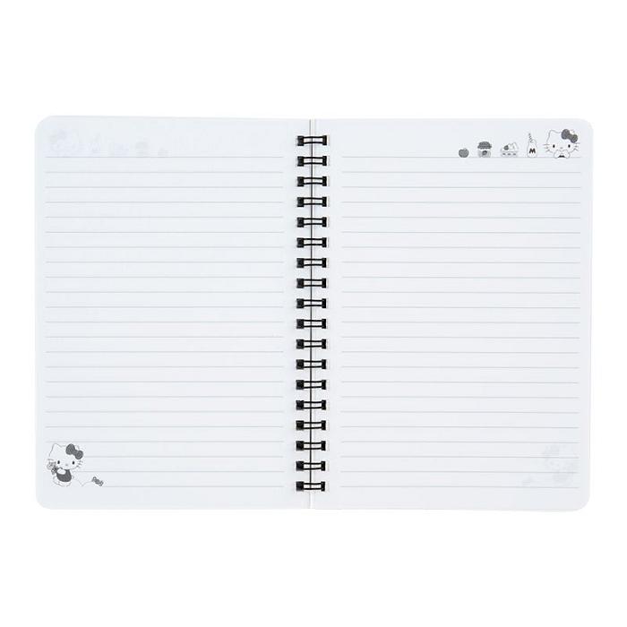 White Hello Kitty Hello Kitty Lined Notebook (Elastic Closure) | CA_HK28100