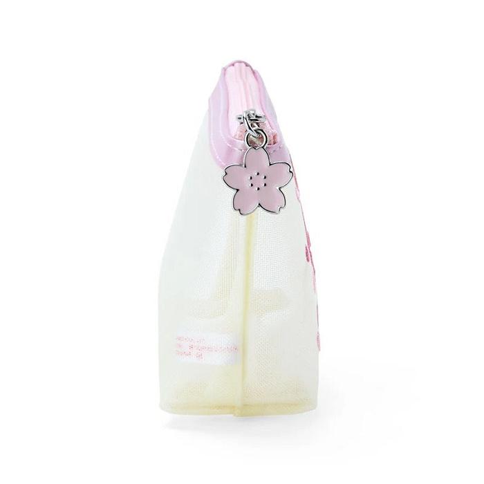 White Hello Kitty Hello Kitty Mesh Zipper (Pink Sakura Series) | CA_HK47563