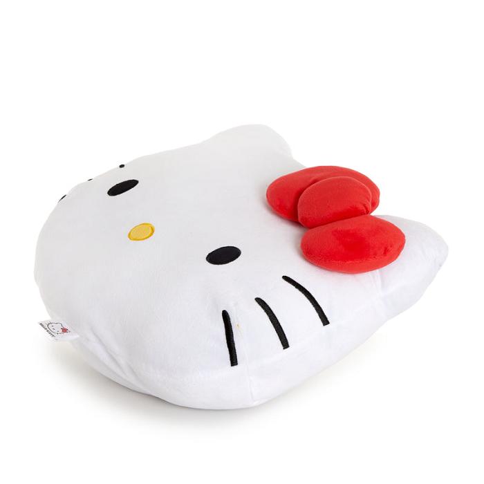 White Hello Kitty Hello Kitty Plush Decorative Throw Pillow | CA_HK98105