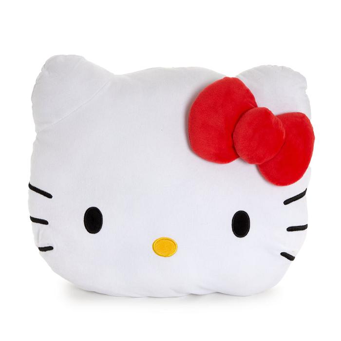 White Hello Kitty Hello Kitty Plush Decorative Throw Pillow | CA_HK98105