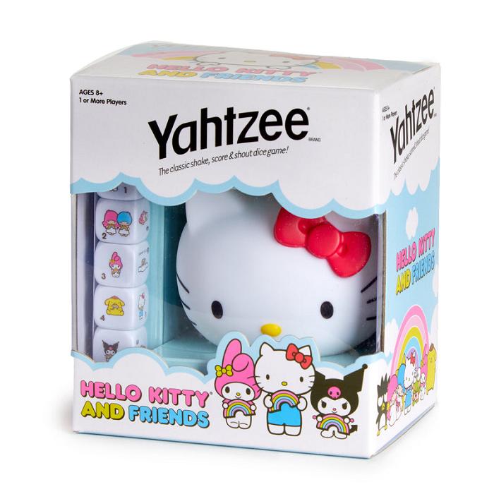 White Hello Kitty Hello Kitty and Friends Yahtzee Game | CA_HK44021