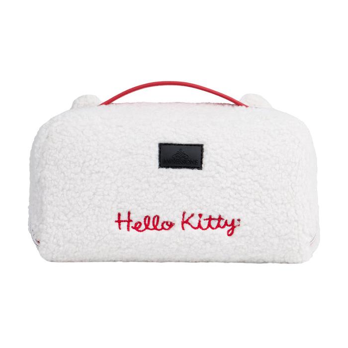 White Hello Kitty Hello Kitty x Impressions Vanity Unfold Travel Bag | CA_HK64205