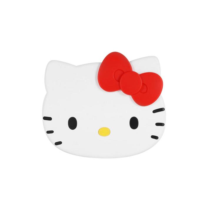 White Hello Kitty Hello Kitty x Impressions Vanity LED Compact Mirror | CA_HK27139