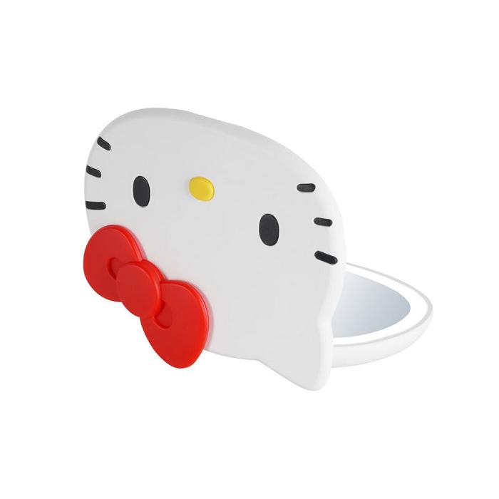 White Hello Kitty Hello Kitty x Impressions Vanity LED Compact Mirror | CA_HK27139