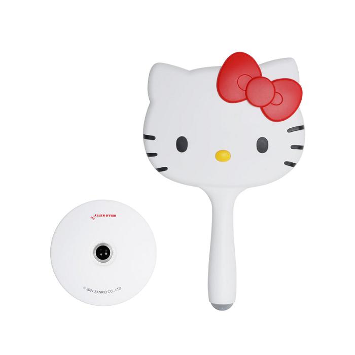 White Hello Kitty Hello Kitty x Impressions Vanity LED Handheld Mirror | CA_HK22924