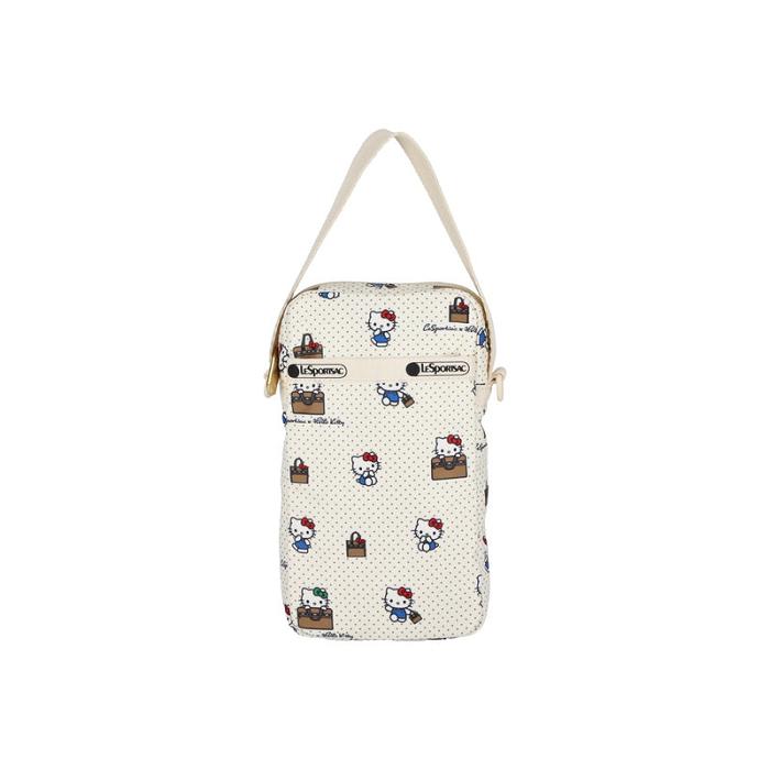 White Hello Kitty Hello Kitty x LeSportsac Mini Phone Crossbody Bag (No Bag No Life) | CA_HK61159