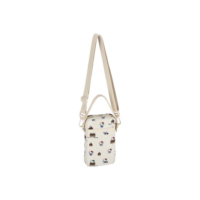 White Hello Kitty Hello Kitty x LeSportsac Mini Phone Crossbody Bag (No Bag No Life) | CA_HK61159