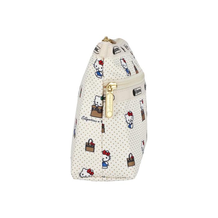 White Hello Kitty Hello Kitty x LeSportsac Cosmetic Clutch (No Bag No Life) | CA_HK56454