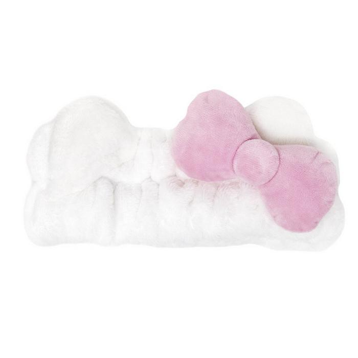 White Hello Kitty Hello Kitty x The Crème Shop Signature Pink Headband | CA_HK76152