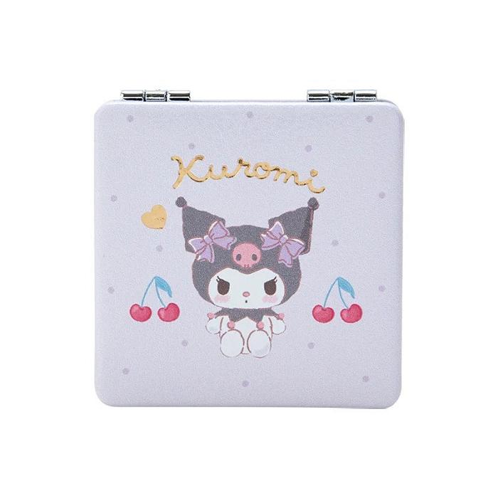 White Hello Kitty Kuromi 2-Way Compact Mirror | CA_HK75663