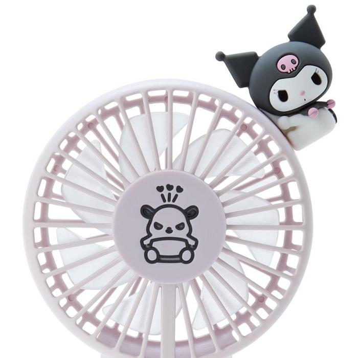 White Hello Kitty Kuromi 2-Way Portable Fan | CA_HK66901