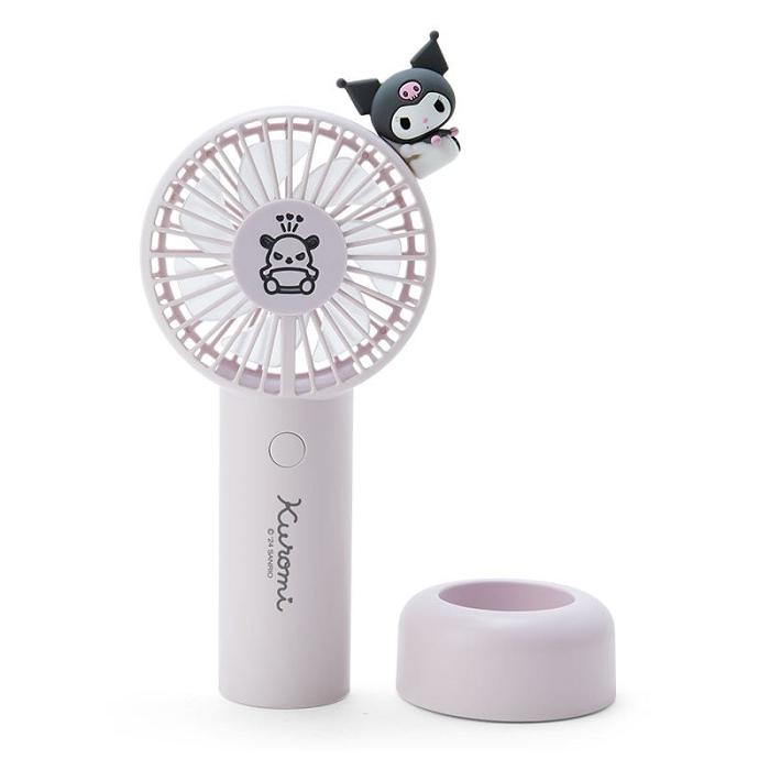 White Hello Kitty Kuromi 2-Way Portable Fan | CA_HK66901