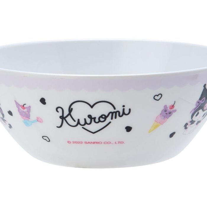 White Hello Kitty Kuromi Melamine Bowl | CA_HK77856