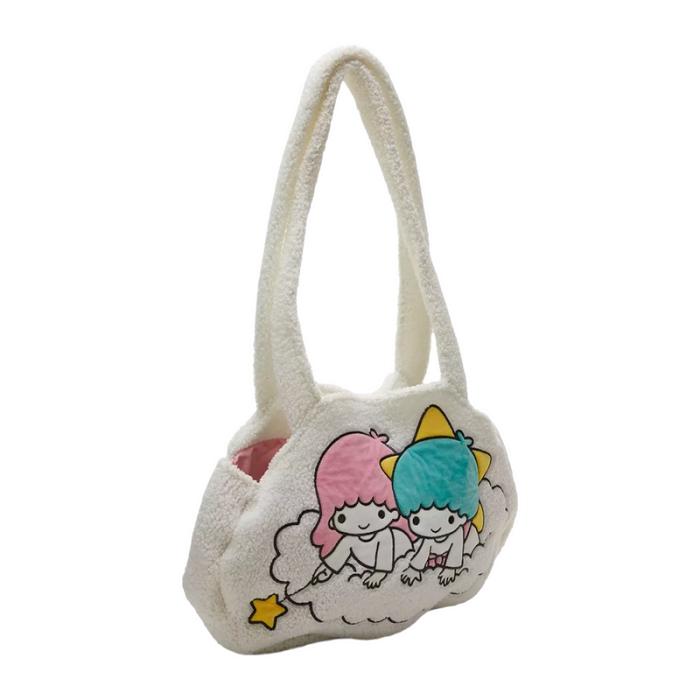 White Hello Kitty LittleTwinStars Cloud Plush | CA_HK85080