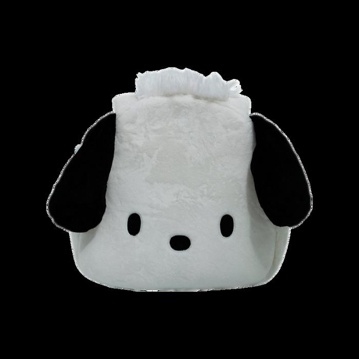 White Hello Kitty Pochacco Face Plush | CA_HK38914