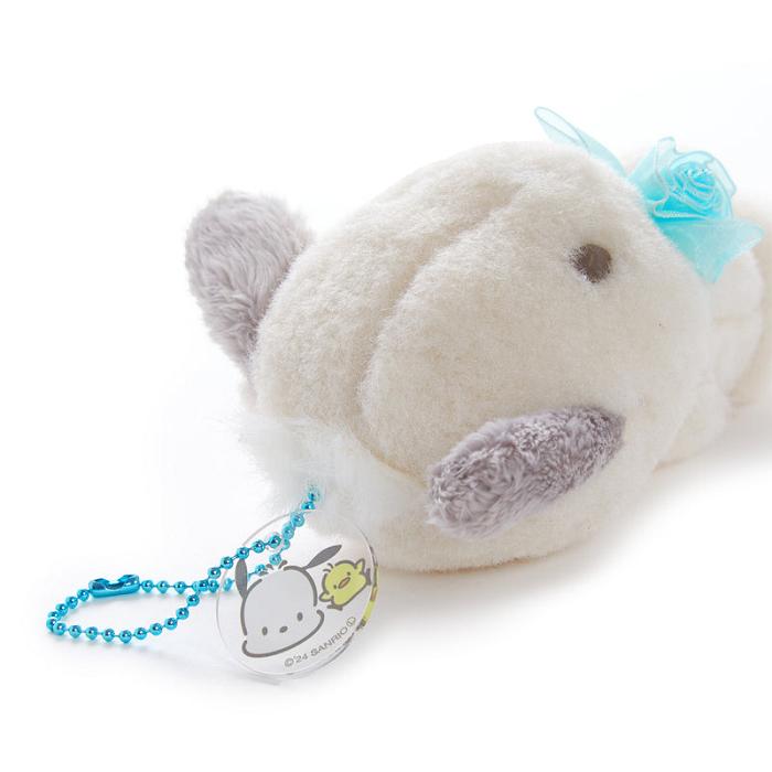 White Hello Kitty Pochacco Mascot Bag Charm (Friendly Pose Series) | CA_HK28650