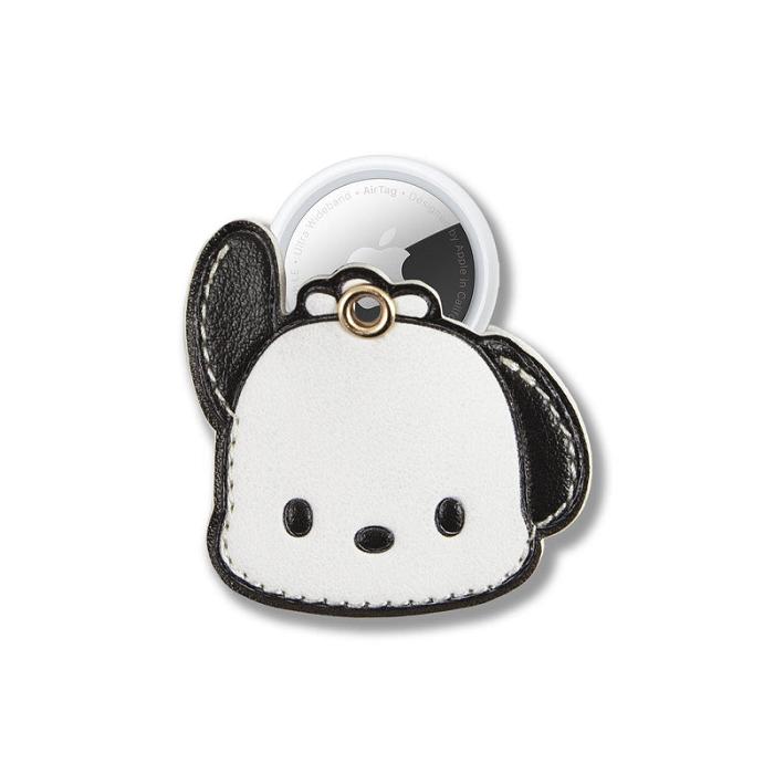 White / Black Hello Kitty Pochacco x Sonix AirTag Keychain | CA_HK40101