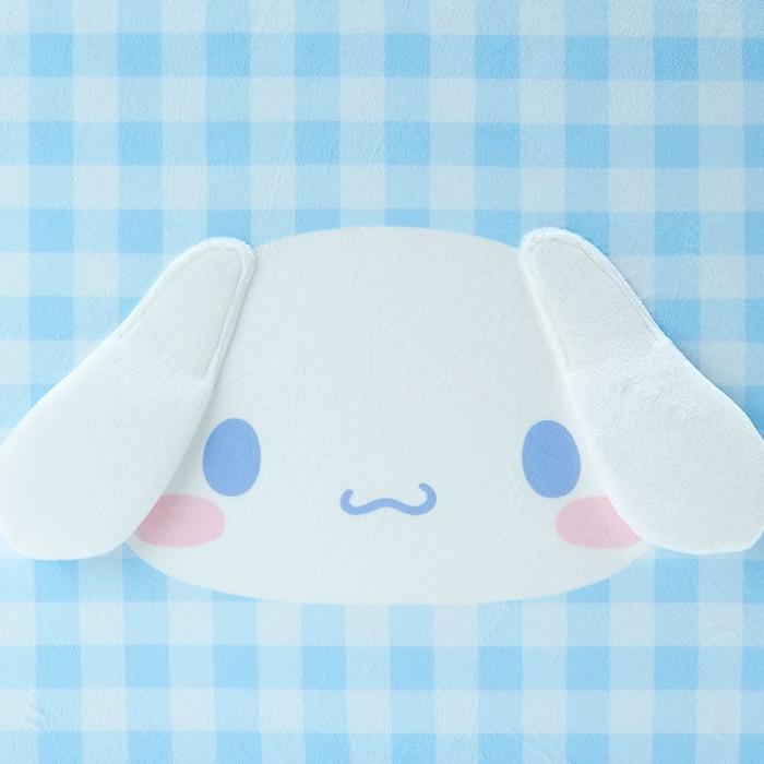 White / Blue Hello Kitty Cinnamoroll Floor Face Cushion | CA_HK79566