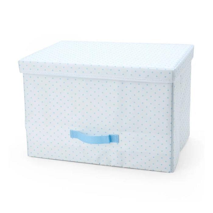 White / Blue Hello Kitty Cinnamoroll Foldable Storage Box (Large) | CA_HK73894