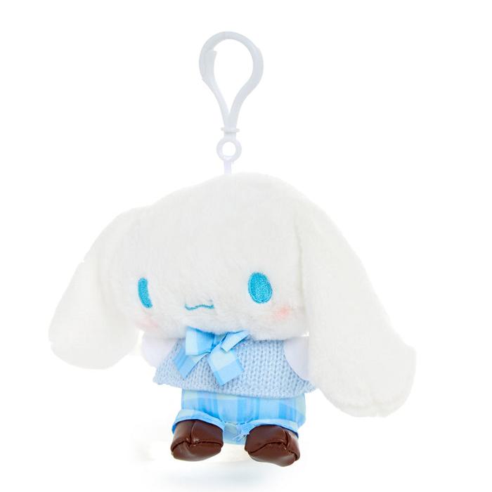 White / Blue Hello Kitty Cinnamoroll Mascot Clip (Uniform Series) | CA_HK49549