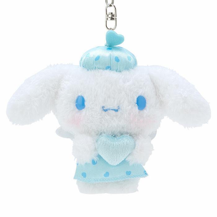 White / Blue Hello Kitty Cinnamoroll Plush Keychain Mascot (Dreaming Angel Series Pt 2) | CA_HK56146