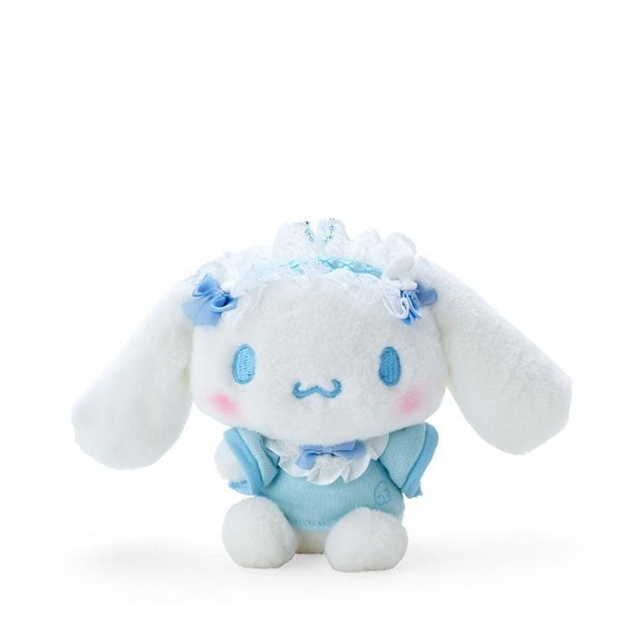 White / Blue Hello Kitty Cinnamoroll Plush Mascot Keychain (Sky Blue Series) | CA_HK17655