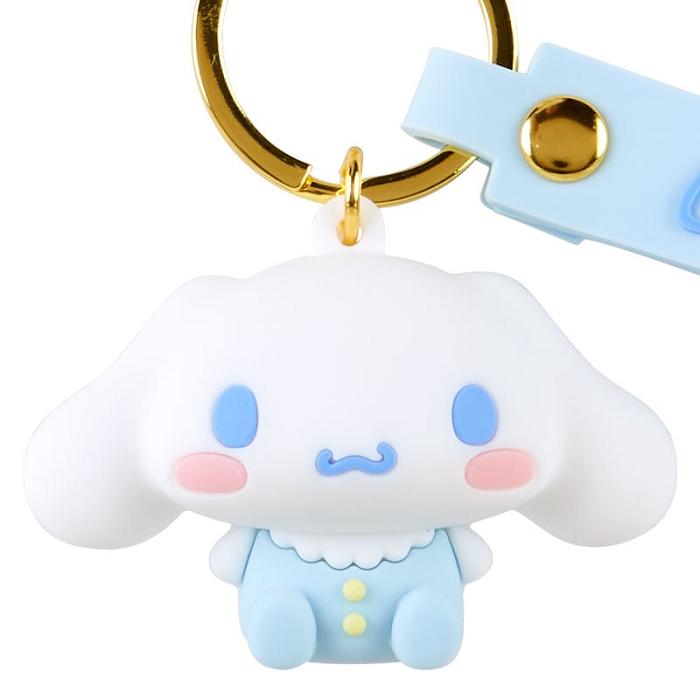 White / Blue Hello Kitty Cinnamoroll Signature Keychain (Baby Series) | CA_HK58692