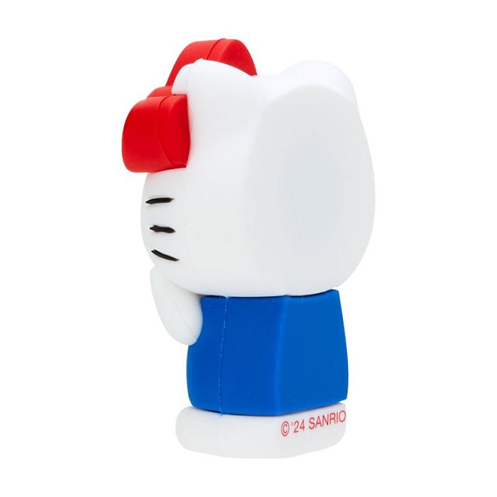 White / Blue Hello Kitty Hello Kitty Mini Mascot Magnet | CA_HK38282