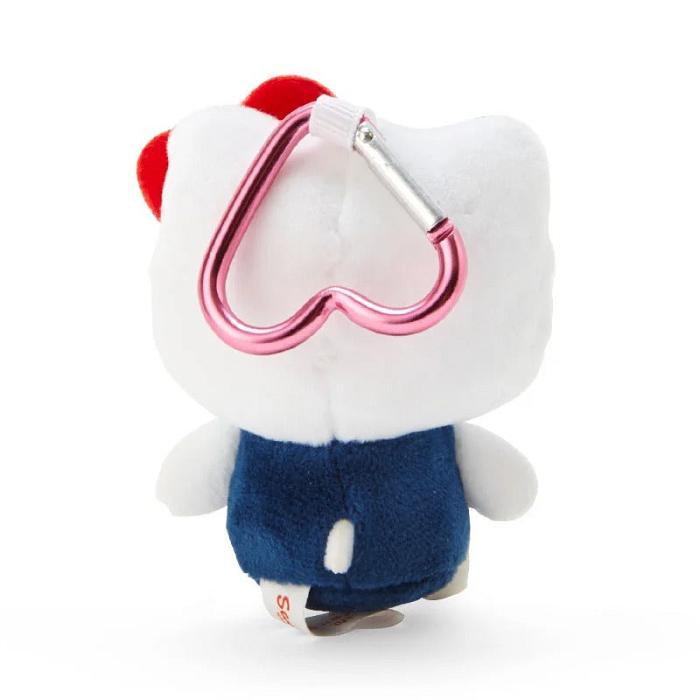 White / Blue Hello Kitty Hello Kitty Plush Mascot All My Heart Keychain | CA_HK68929