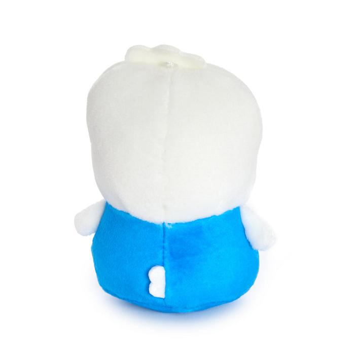 White / Blue Hello Kitty Pekkle Soft Mascot Plush | CA_HK22115