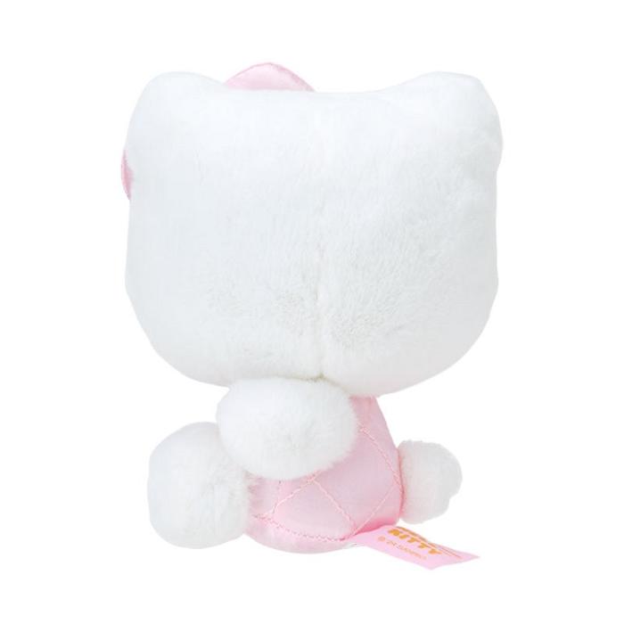 White / Pink Hello Kitty Hello Kitty 50th Anniv. Plush Mascot (Pink Quilted) | CA_HK13944