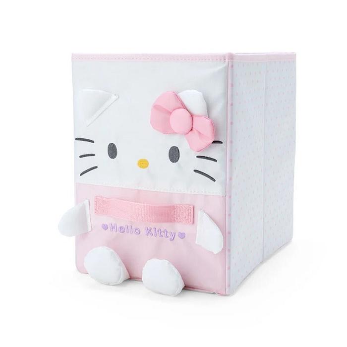 White / Pink Hello Kitty Hello Kitty Foldable Storage Box (Small) | CA_HK81838