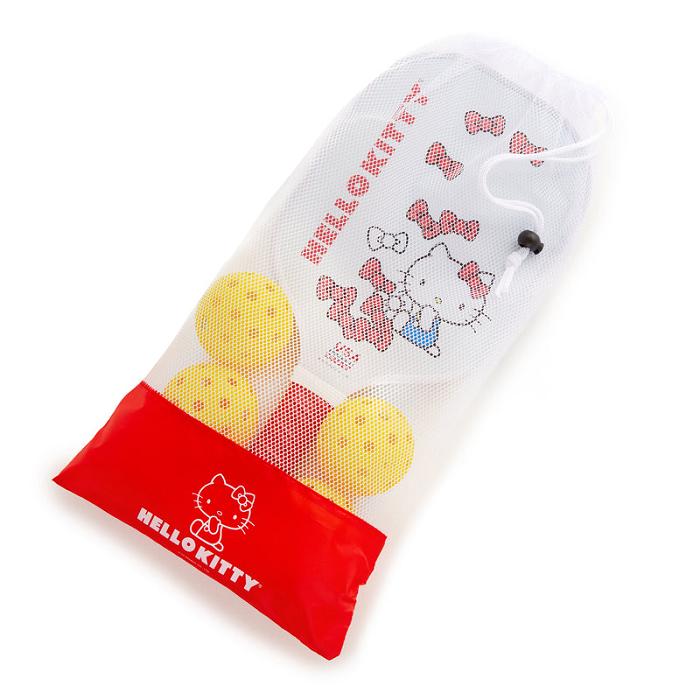 White / Yellow Hello Kitty Hello Kitty Pickleball Set | CA_HK94802