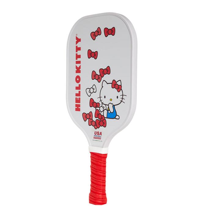 White / Yellow Hello Kitty Hello Kitty Pickleball Set | CA_HK94802