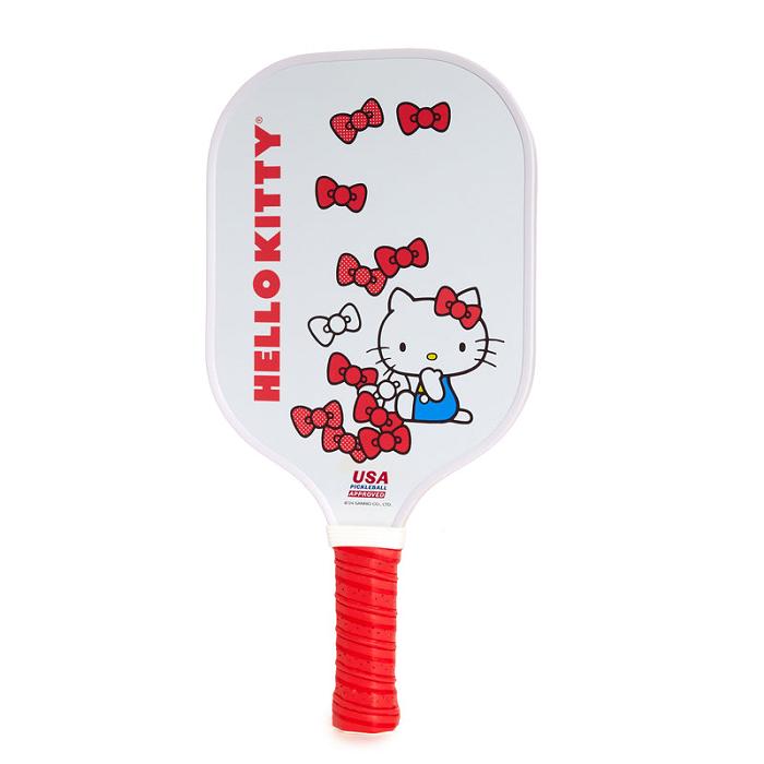 White / Yellow Hello Kitty Hello Kitty Pickleball Set | CA_HK94802