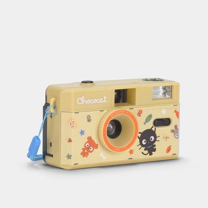 Yellow Hello Kitty Chococat Classic 35mm Camera | CA_HK57408