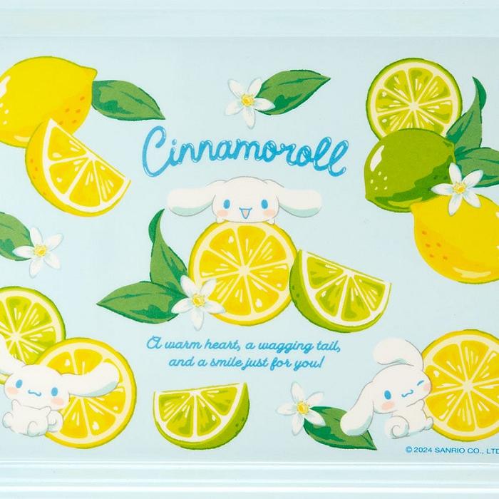 Yellow Hello Kitty Cinnamoroll Serving Tray (Summer Weather) | CA_HK74489