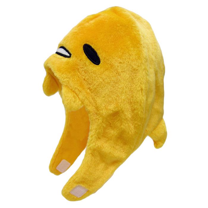 Yellow Hello Kitty Gudetama Kigurumi Hat | CA_HK32021