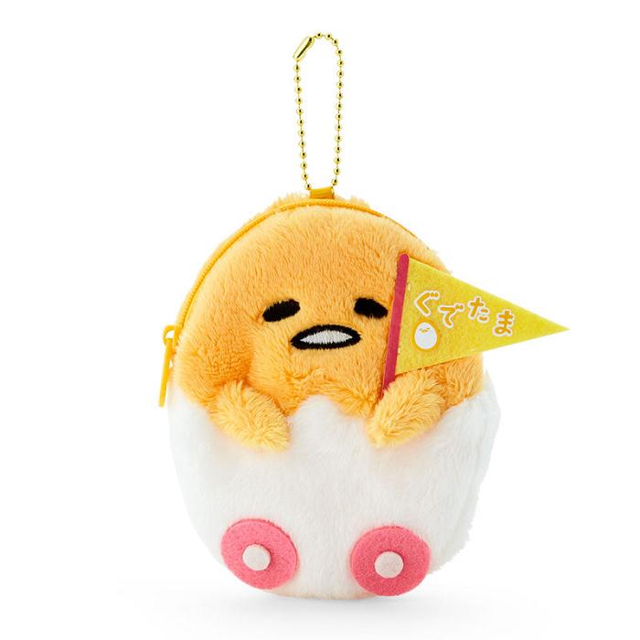 Yellow Hello Kitty Gudetama Mini Zipper (Gudetama Land Series) | CA_HK27430