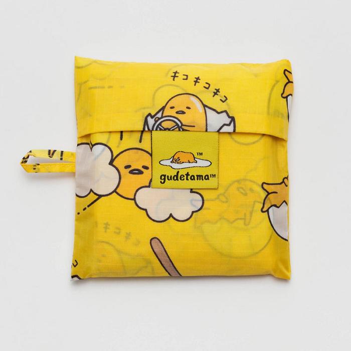 Yellow Hello Kitty Gudetama x Baggu Standard Baggu | CA_HK60878