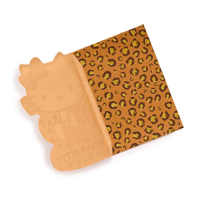 Yellow Hello Kitty Hello Kitty 8-pc Animal Print Enclosure Envelopes | CA_HK79245