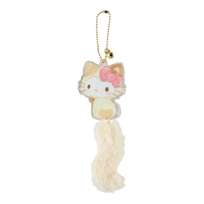 Yellow Hello Kitty Hello Kitty Acrylic Bag Charm (Cuddly Kitten Series) | CA_HK68829