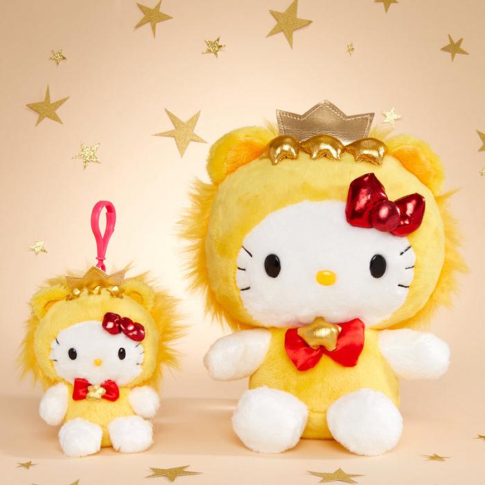 Yellow Hello Kitty Hello Kitty Leo Mascot Clip (Zodiac Series) | CA_HK26825