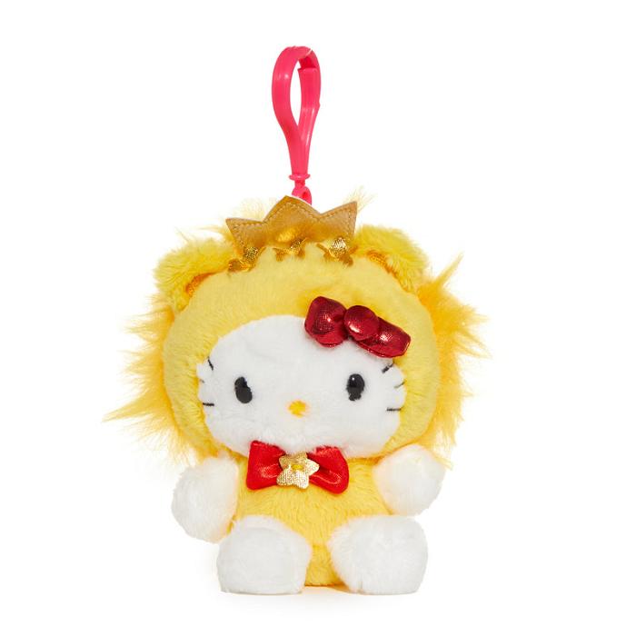 Yellow Hello Kitty Hello Kitty Leo Mascot Clip (Zodiac Series) | CA_HK26825