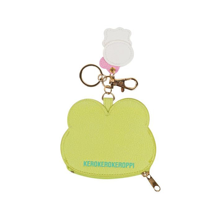 Yellow Hello Kitty Keroppi Keychain Coin Purse (Teru Teru and Me Series) | CA_HK49592