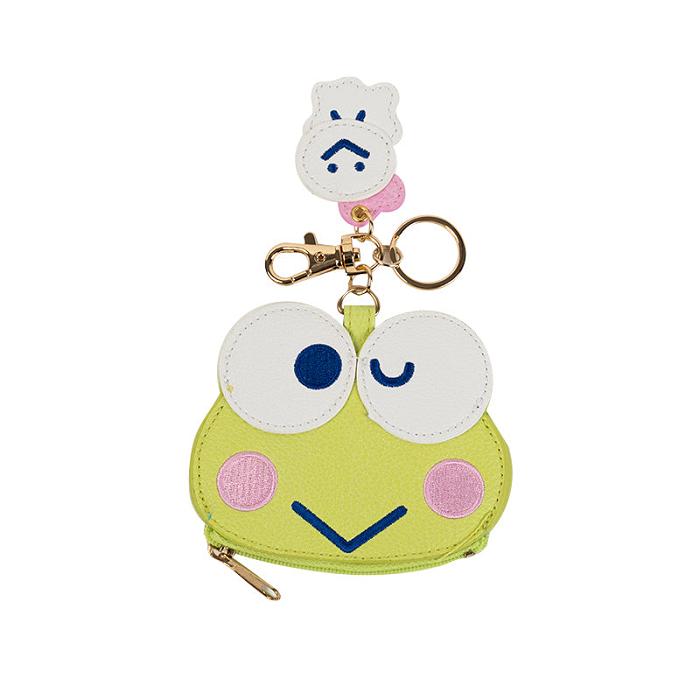 Yellow Hello Kitty Keroppi Keychain Coin Purse (Teru Teru and Me Series) | CA_HK49592