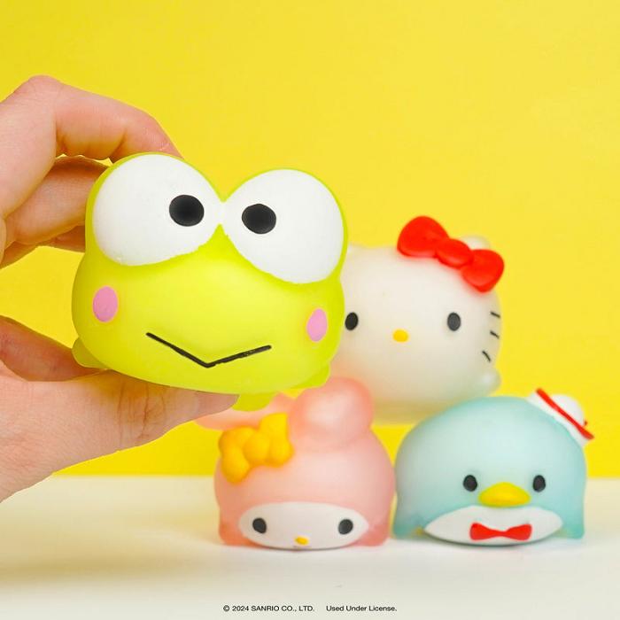 Yellow Hello Kitty Keroppi Mochi SquiSHU (Series 2) | CA_HK27357