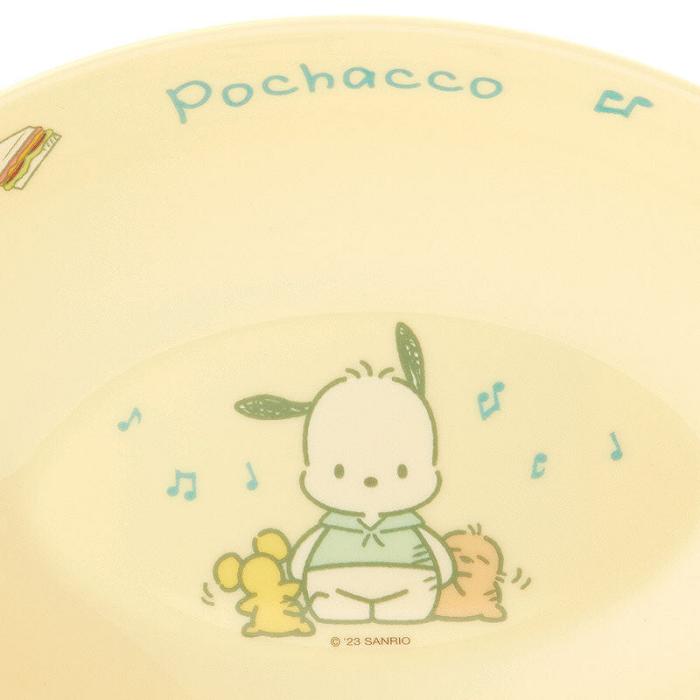 Yellow Hello Kitty Pochacco Oval Melamine Plate | CA_HK22529