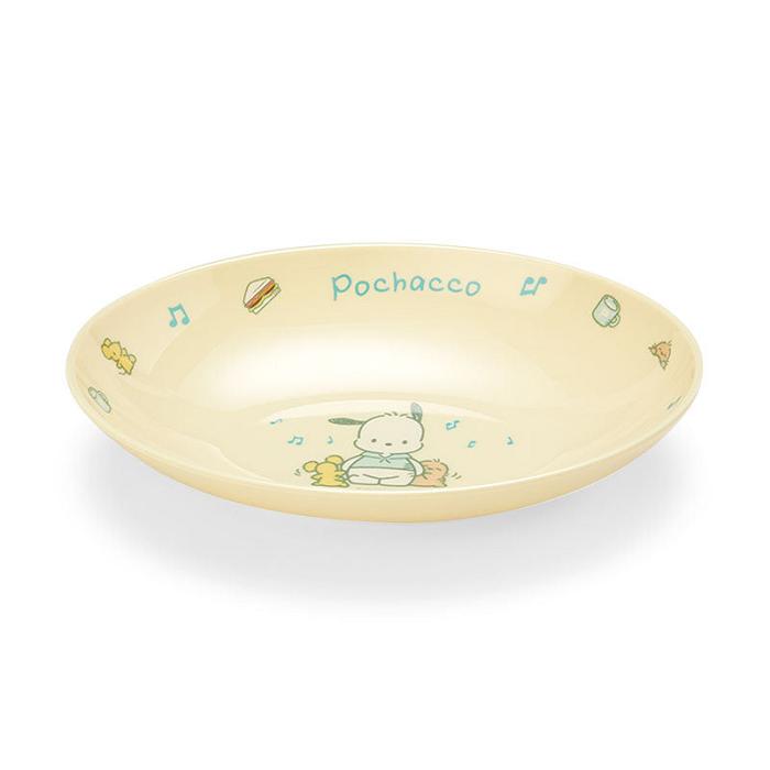 Yellow Hello Kitty Pochacco Oval Melamine Plate | CA_HK22529