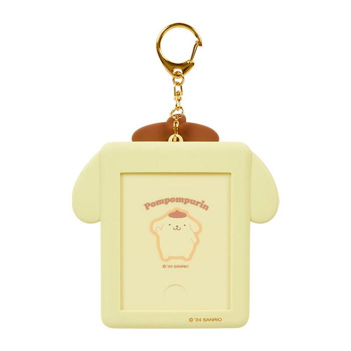 Yellow Hello Kitty Pompompurin Convertible ID Badge Holder | CA_HK84250